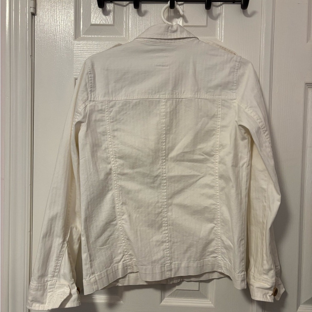 GAP White Utility Jacket (S) - Picture 2 of 4